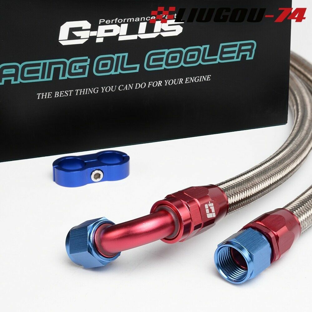 Fits LS1 LS2 LS3 25 row engine oil cooler + silver sandwich plate kit new - v