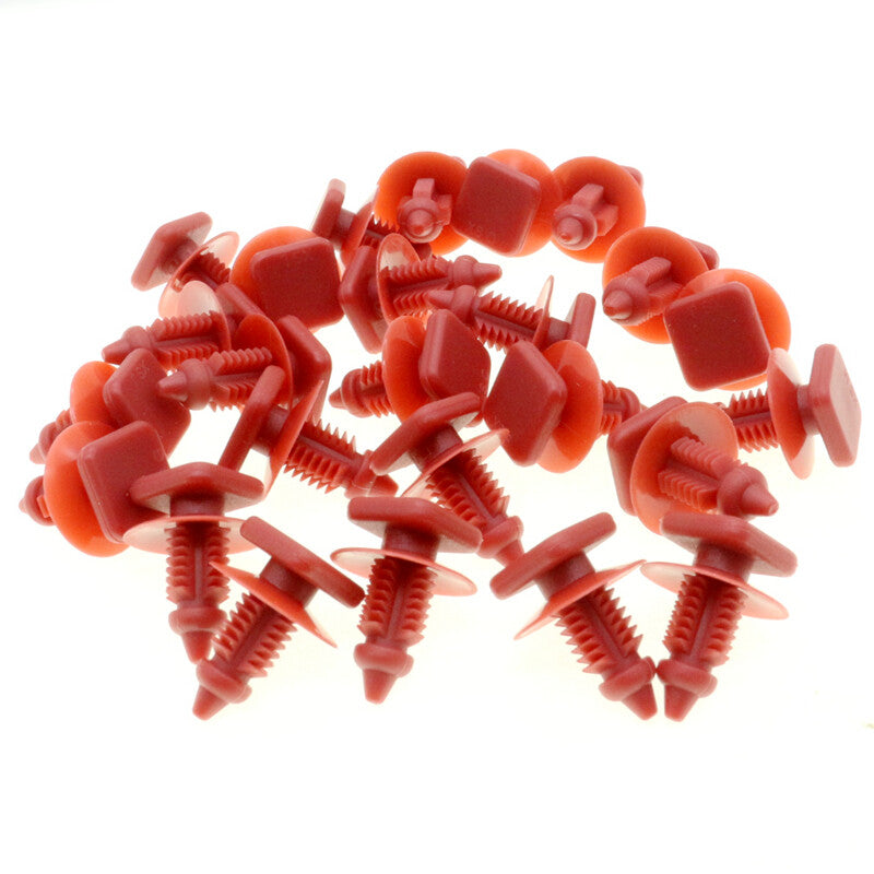 Windshield molding retainer 2-piece plastic pad set suitable for Toyota and for Lexus
