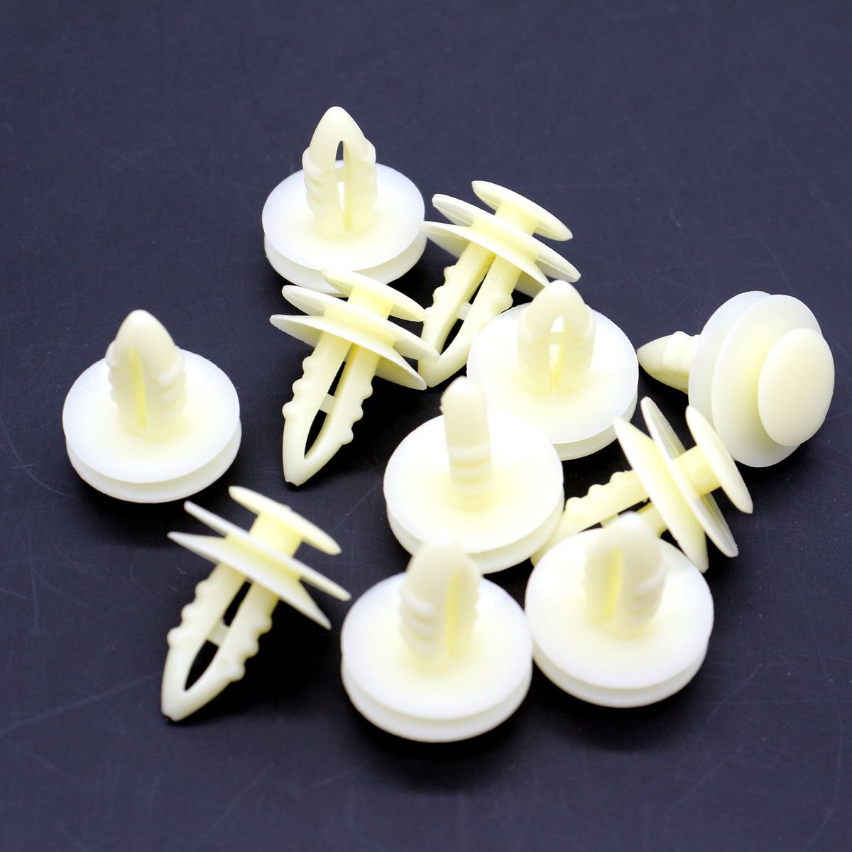 New White 10 Pcs Interior Trim Panel moulding Clip for Ford 387477S Q