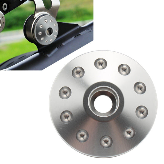 1xCNC Retaining Exhaust Bracket Decoraction Fit for BMW R nine T Motorcycle Silver