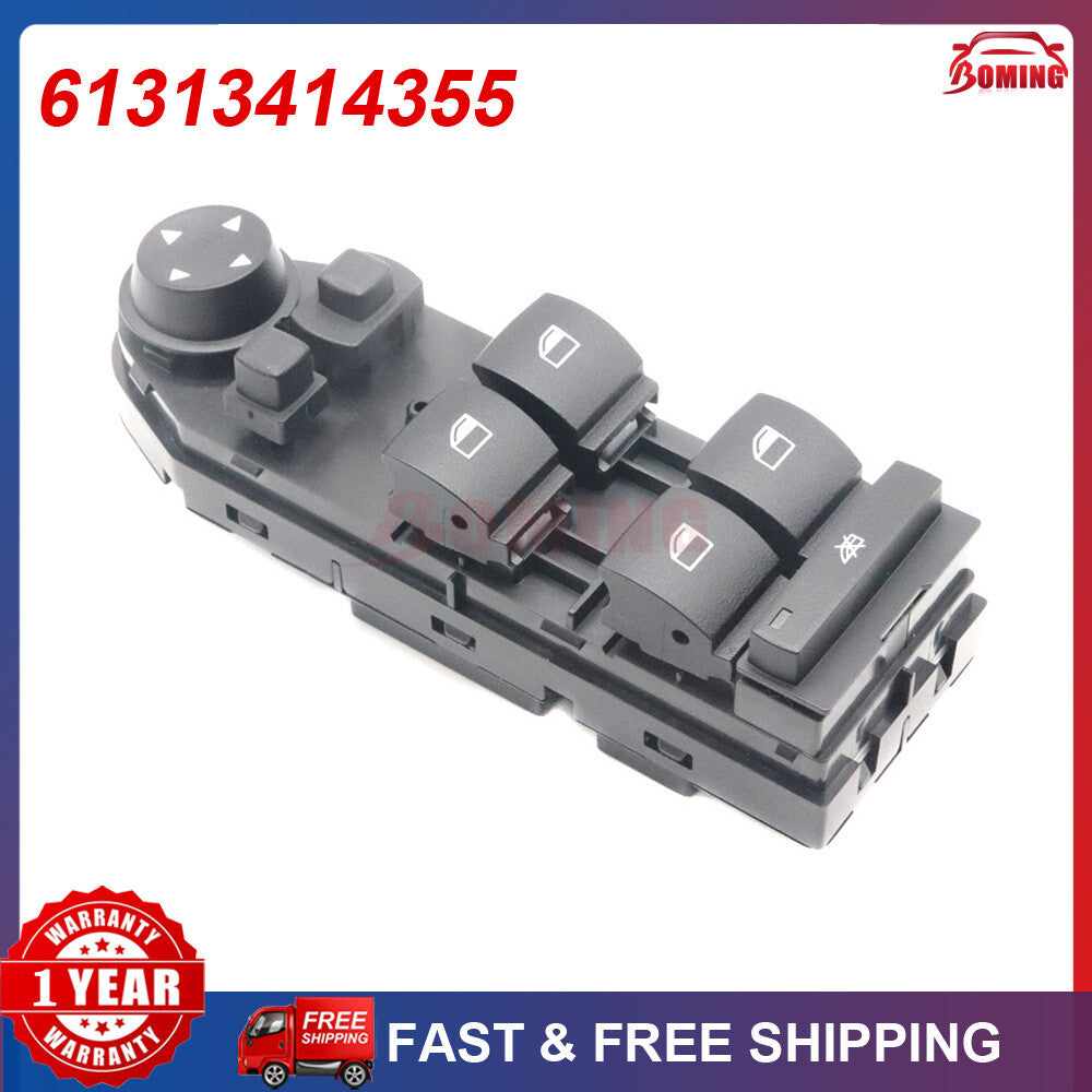 Left Front Master Power Window Control Switch 61313414355 for 2004-2010 for BMW E83 Q