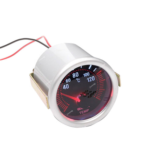 2 52mm Digital LED Water Temp Temperature Gauge With Sensor Car renovation Q