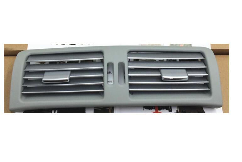 Front grey chrome console grill dashboard AC vents for Mercedes W251 R320 R350 n