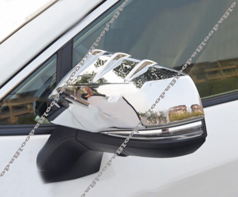 for Toyota Highlander 20-2022 Chrome Side Door Rear Mirror Cover Moulding Trim