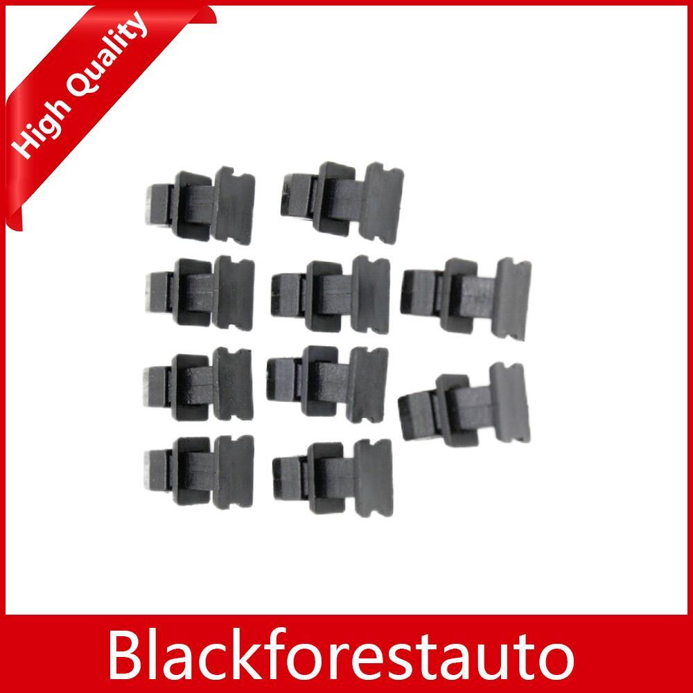 10pcs Body Panel Clip Push Rivet Plate Retainer Fits for Mercedes W124 R129 W140