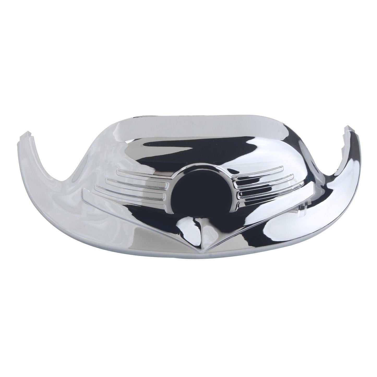 Chrome Front Fender Accent Mudguard Tip Trim for Harley Road King FLHR 1980-2013 Q