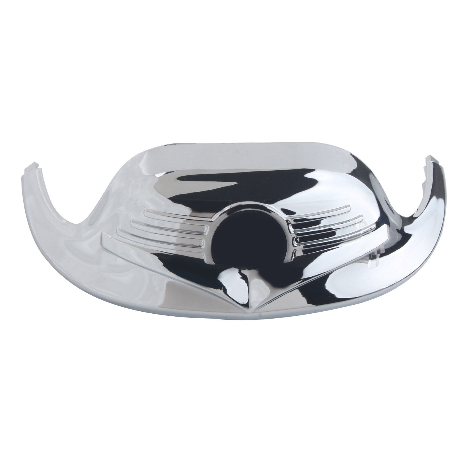 Chrome Front Fender Accent Mudguard Tip Trim for Harley Road King FLHR 1980-2013 Q