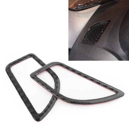 for BMW F20 F21 Series Carbon Fiber Front Air Vent Outlet Cover Trim Frame Bezel Q
