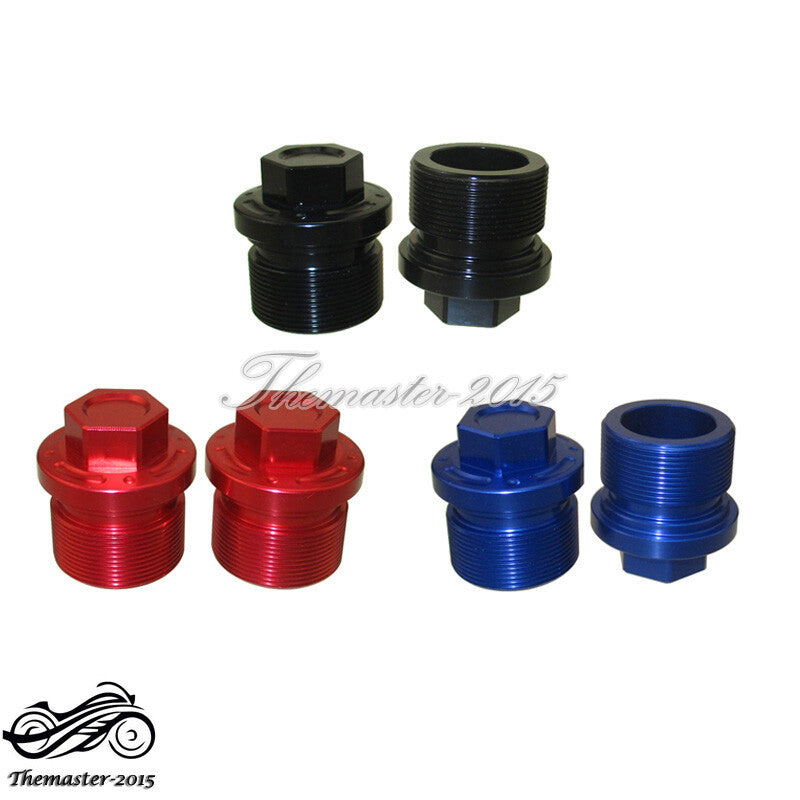Billet Aluminum Fork Caps Set for Honda CRF110 CRF125 CRF125F CRF125FB Q