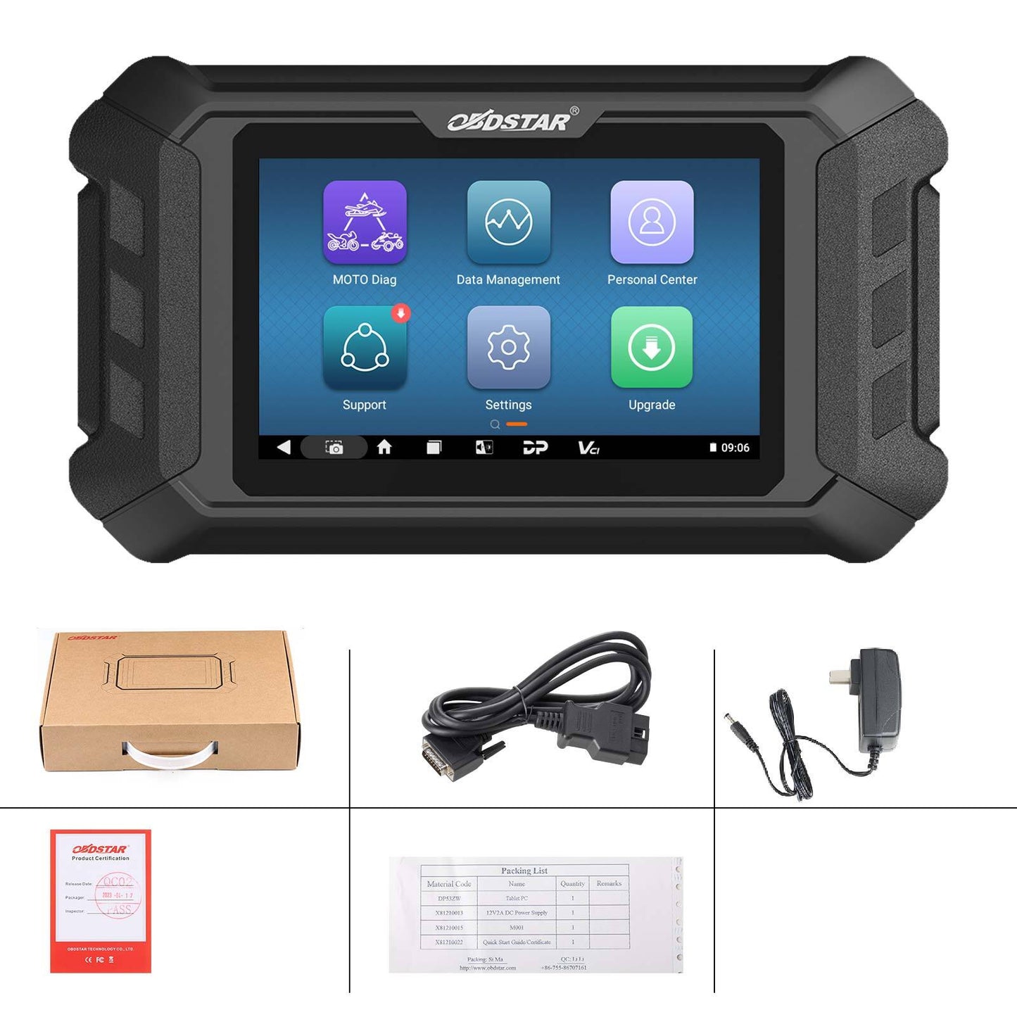OBDSTAR ISCAN for TRIUMPH Motorcycle Diagnostic Scanner Tool K-ey Prog.arm