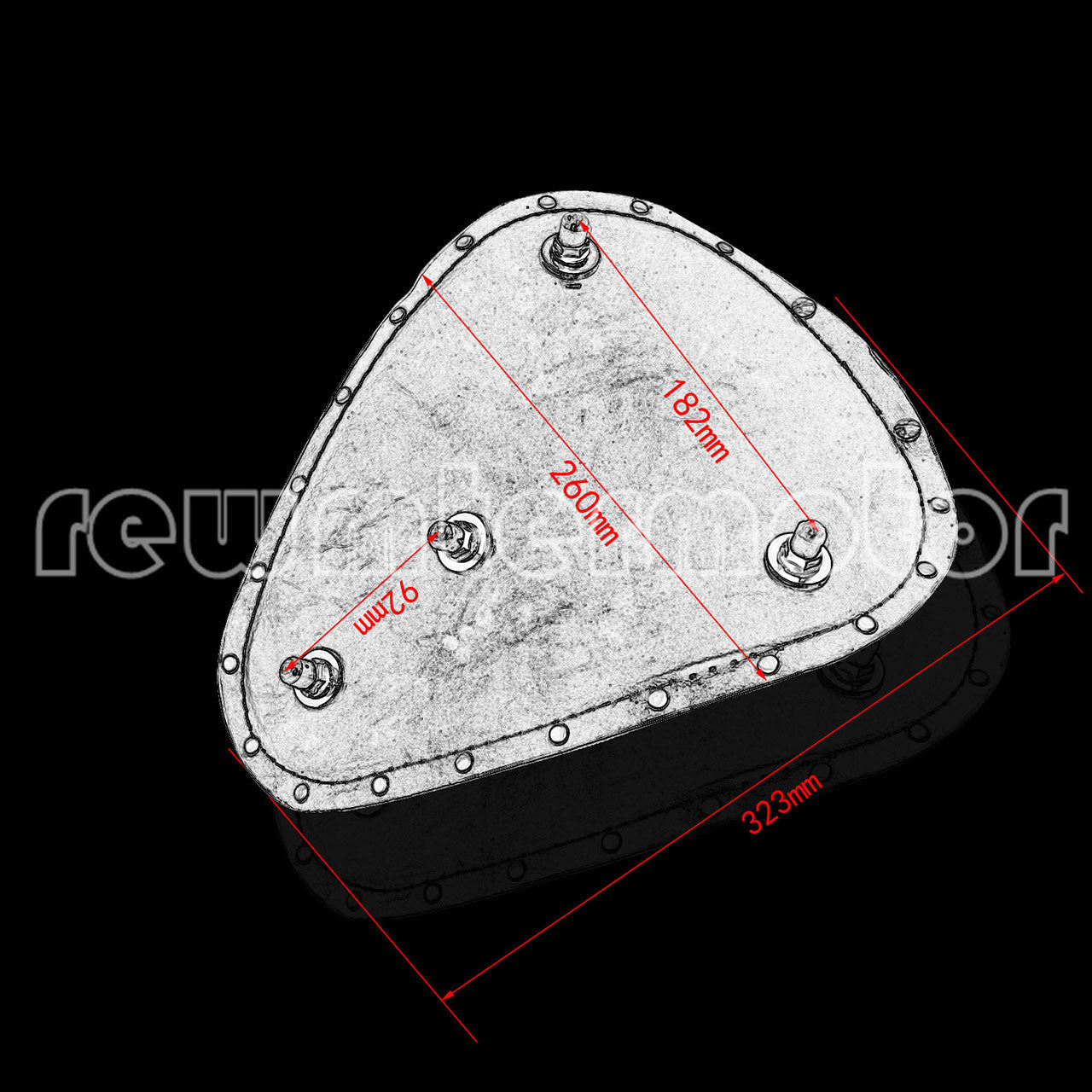 Cafe Racer Solo for Seat Cover Fit for Harley Sportster 883 Softail Bobber Chopper