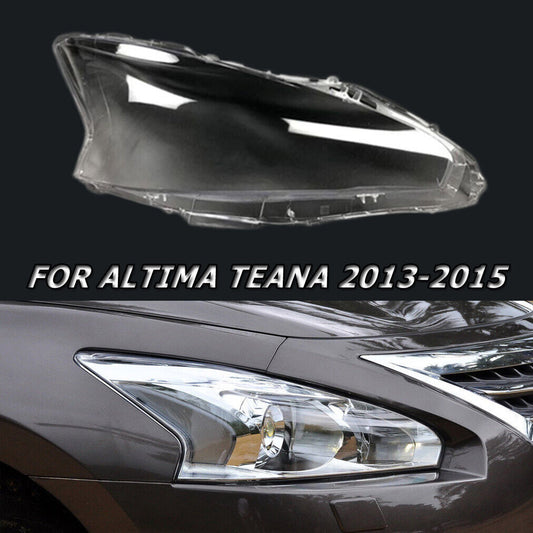 For Altima Teana 2013-2015 Headlight Lens Cover Transparent Right Replacement