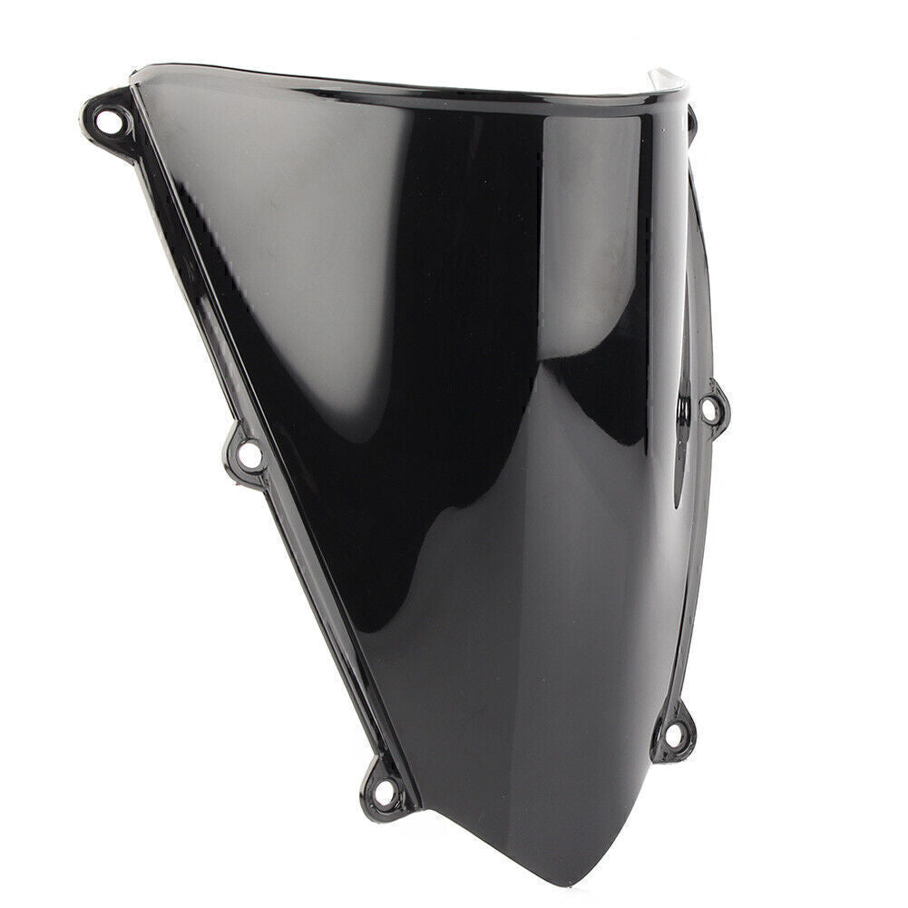 Frontscheibe Windschilder Double Bubble Fur for Honda CBR 600 RR 07-12 Schwarz
