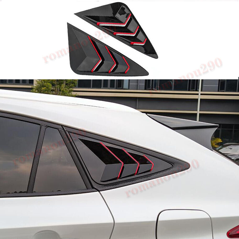 for Corolla 2019-2023 Chrome Rearview Mirror Rain Eyebrow frame Trim v