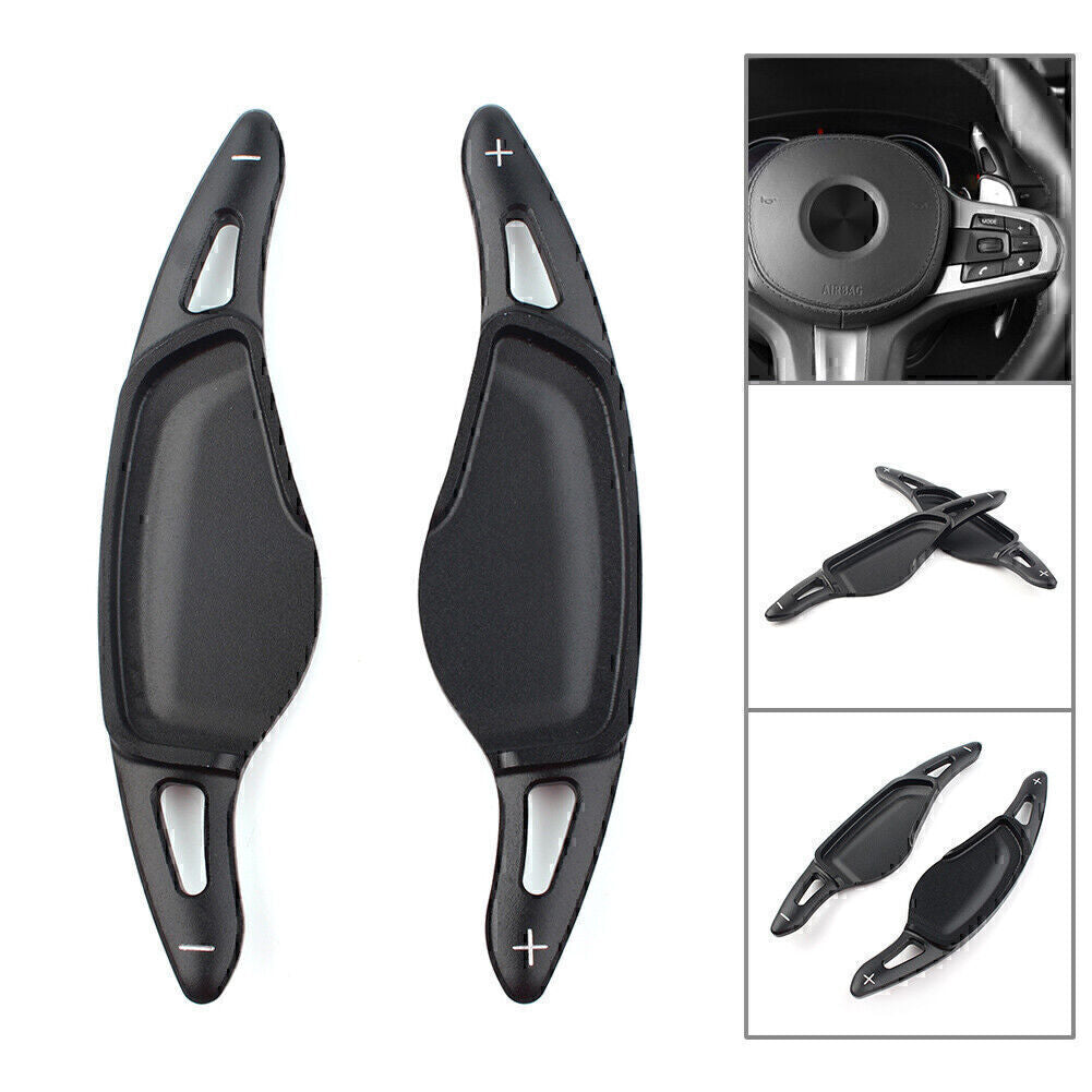 2x Steering Wheel Paddle Shifter Extension Fit for BMW 5 7 Series X3 X4 X5 Aluminum