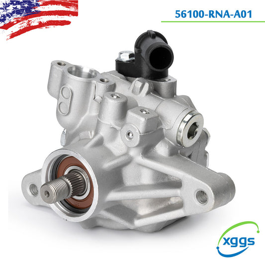 Power steering pump 56100-RNA-A01, suitable for 2006-2011 for Honda for Civic DX EX LX 1.8L L4, brand new. Q