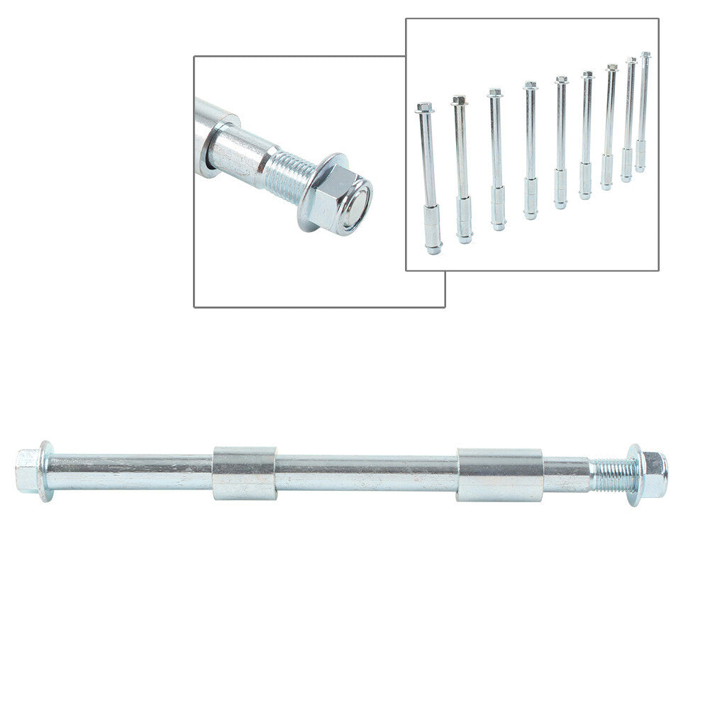 15mm 205mm + 2 Spacers Front Rear Back Axle for 125cc 140cc Dirt Bike