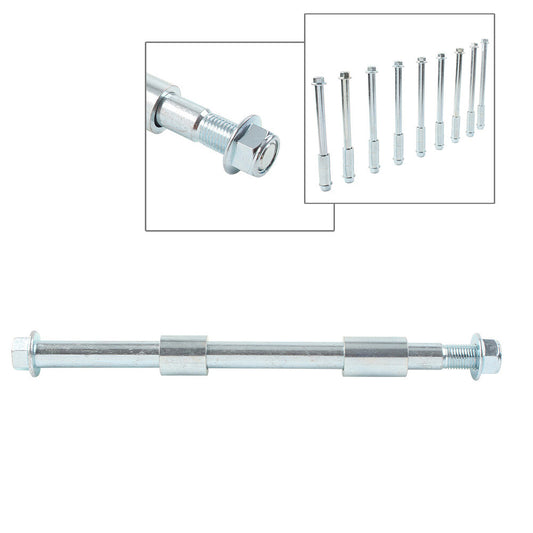 15mm 205mm + 2 Spacers Front Rear Back Axle for 125cc 140cc Dirt Bike