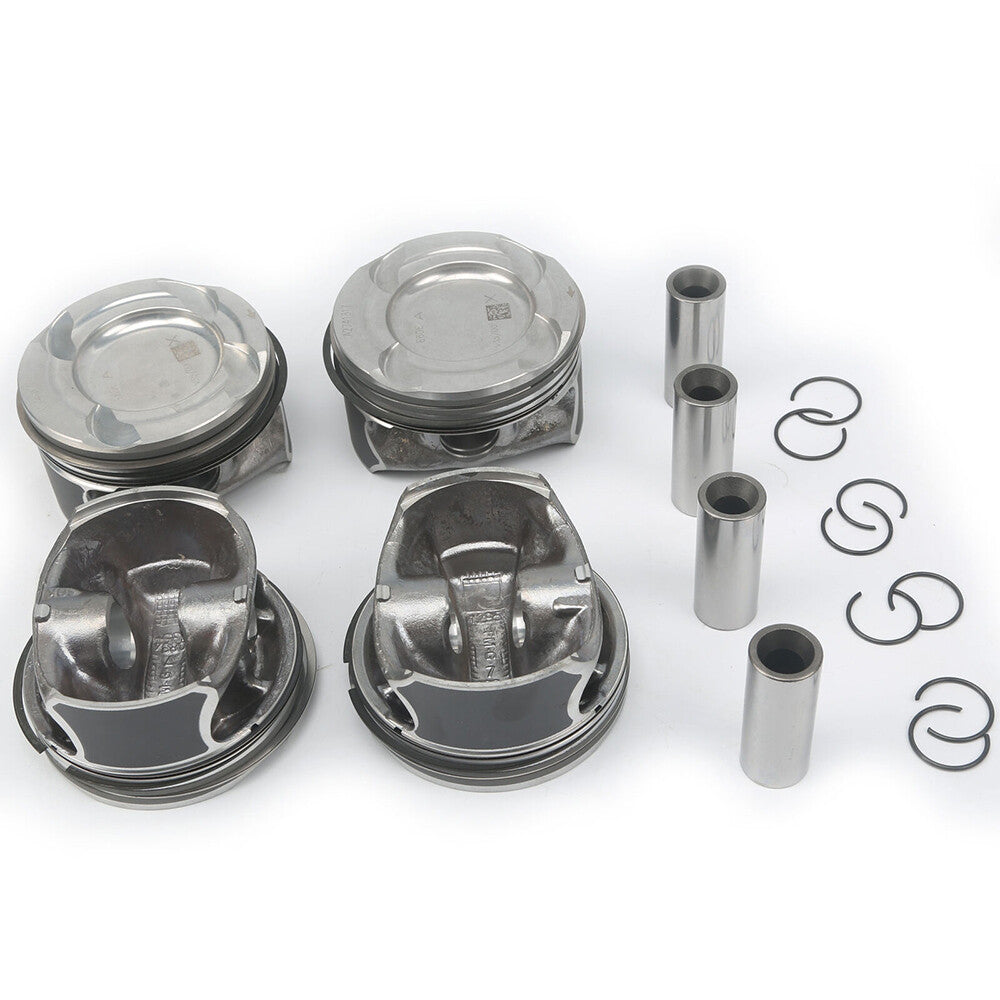 4Pcs STD Pistons Rings Set for Mercedes-Benz C160 C180 CGI E180 SLC180 W204 W205