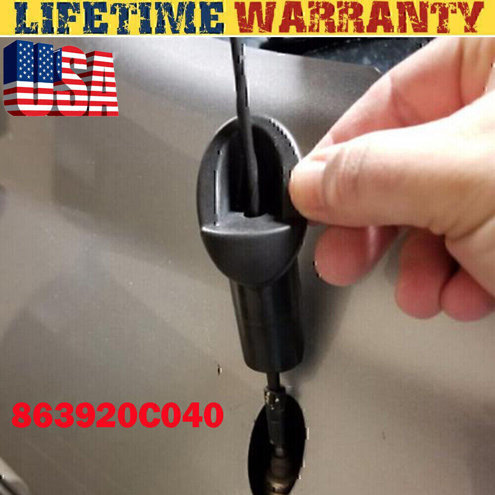 Black Antenna Bezel Ornament Base 863920C040 Fits 2007 2008-2013 for Toyota Tundra