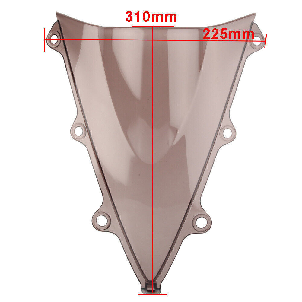 Front Windshield Windscreen Windproof Fit for Honda CBR300R 2014 - 2020 Deep-Iridium