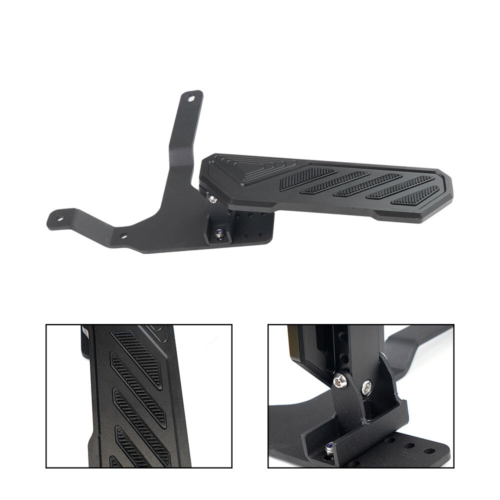 Dead pedal footrest pad, left kick plate anti-slip for 2007-23 for Jeep for Wrangler