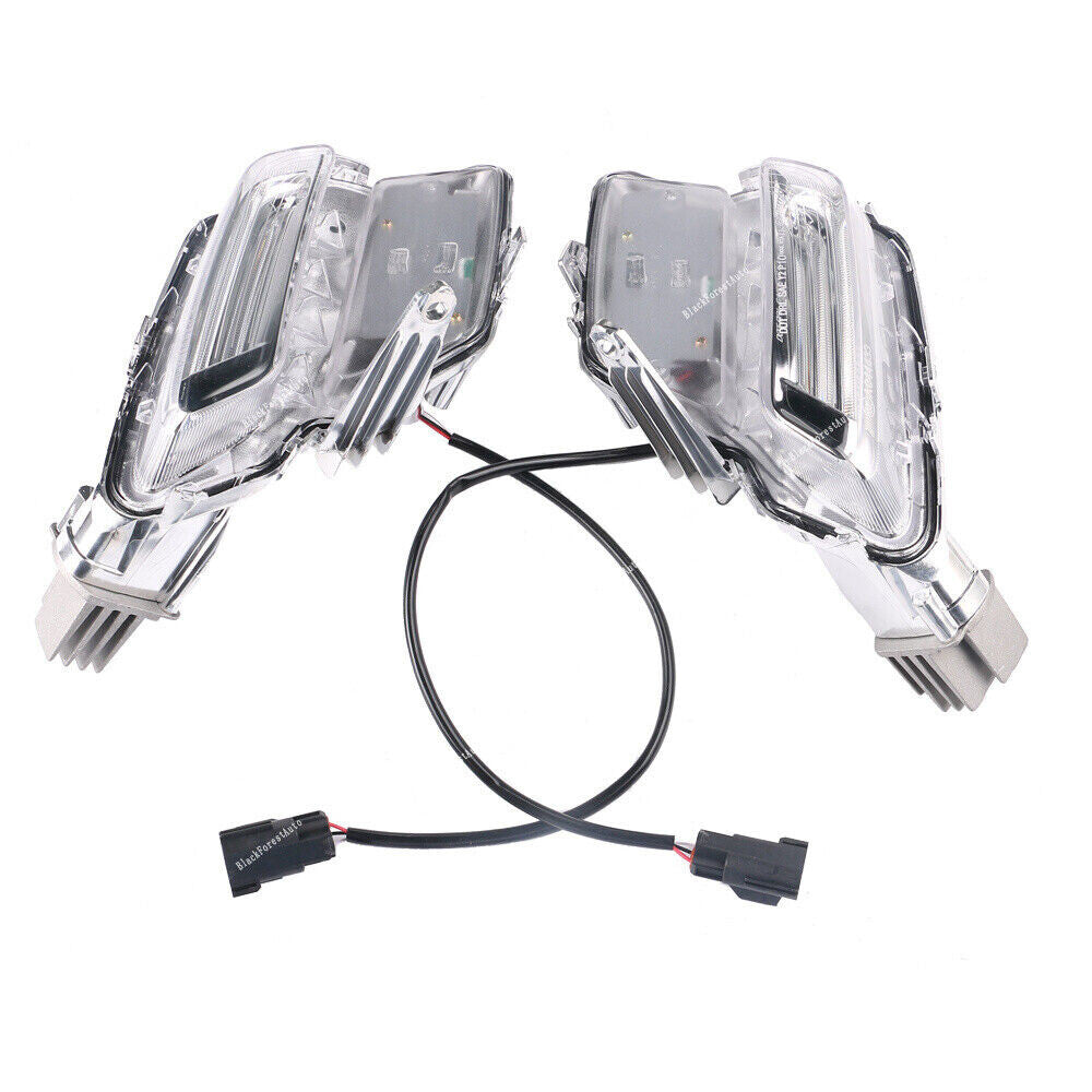 2Pcs Fits for Volvo XC60 2014-2018 LeftRight Fog Lamp Light LED Auto Driving Light