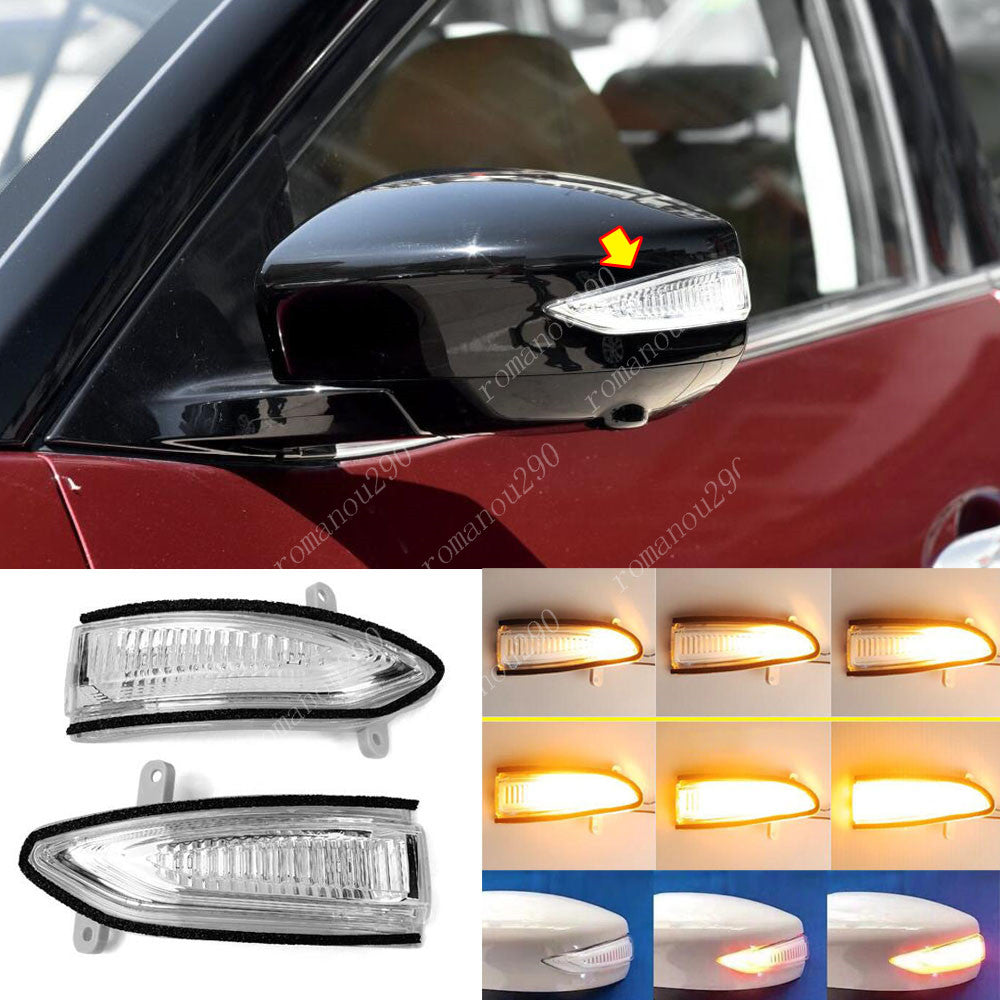 For Maxima 2016-2023 LED Sequential Flashing Rearview Mirror Turn Signal n