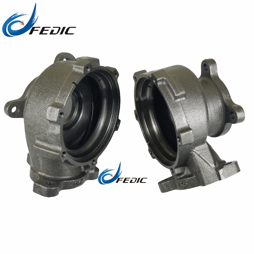 Twin Turbine exhaust housing VB22 VB23 for Toyota Landcruiser V8 D 195Kw 261HP