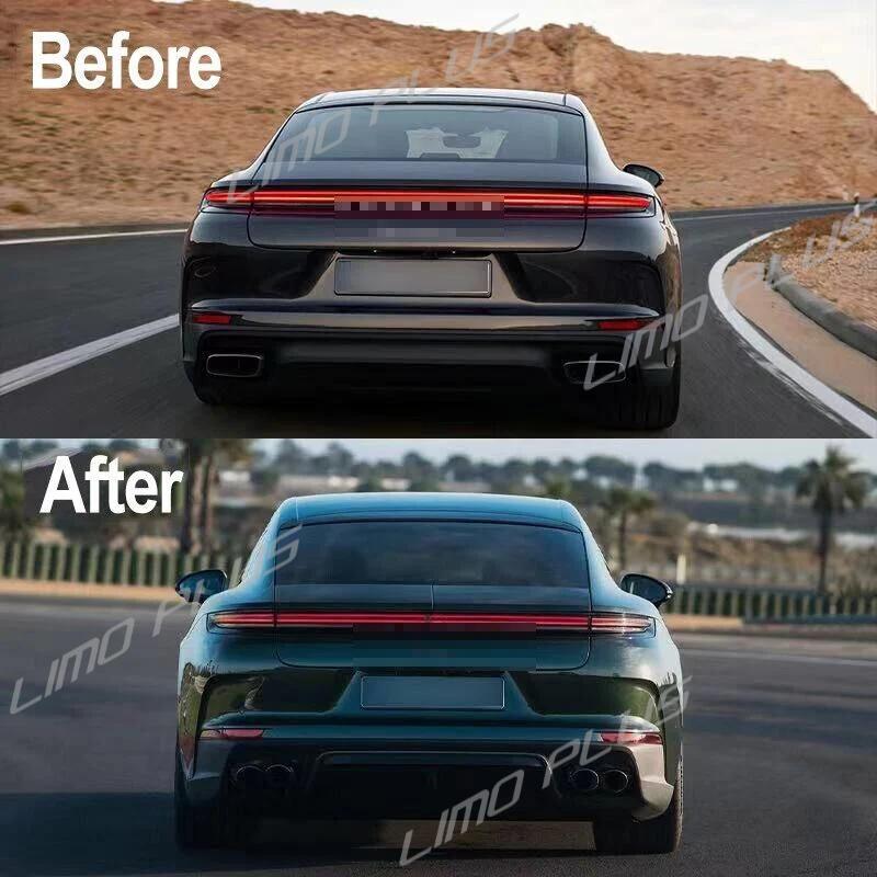 Car Rear Exhaust Tips Muffler Pipe for Porsche 972 for Panamera 2024 2025 Q