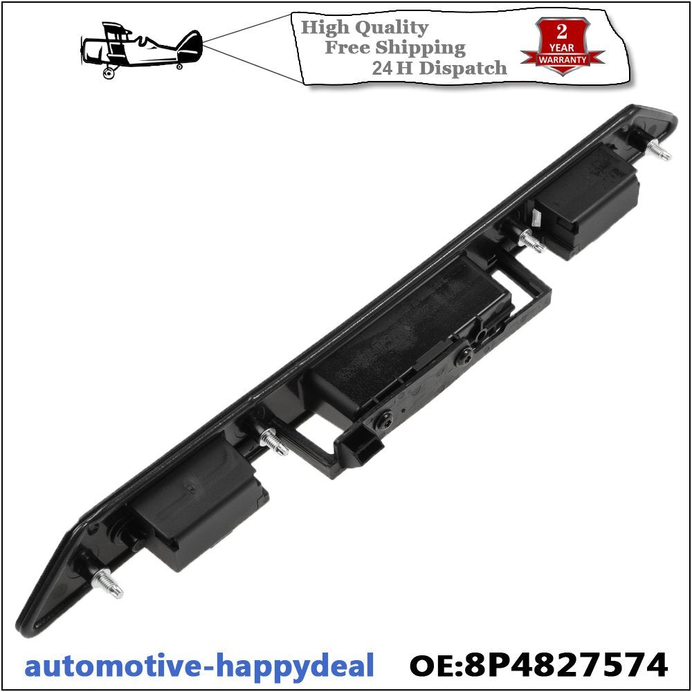 for AUDI A3 A4 A6 Q7 BOOT HANDLE NUMBER PLATE LIGHT TRIM 8P48275743FZ