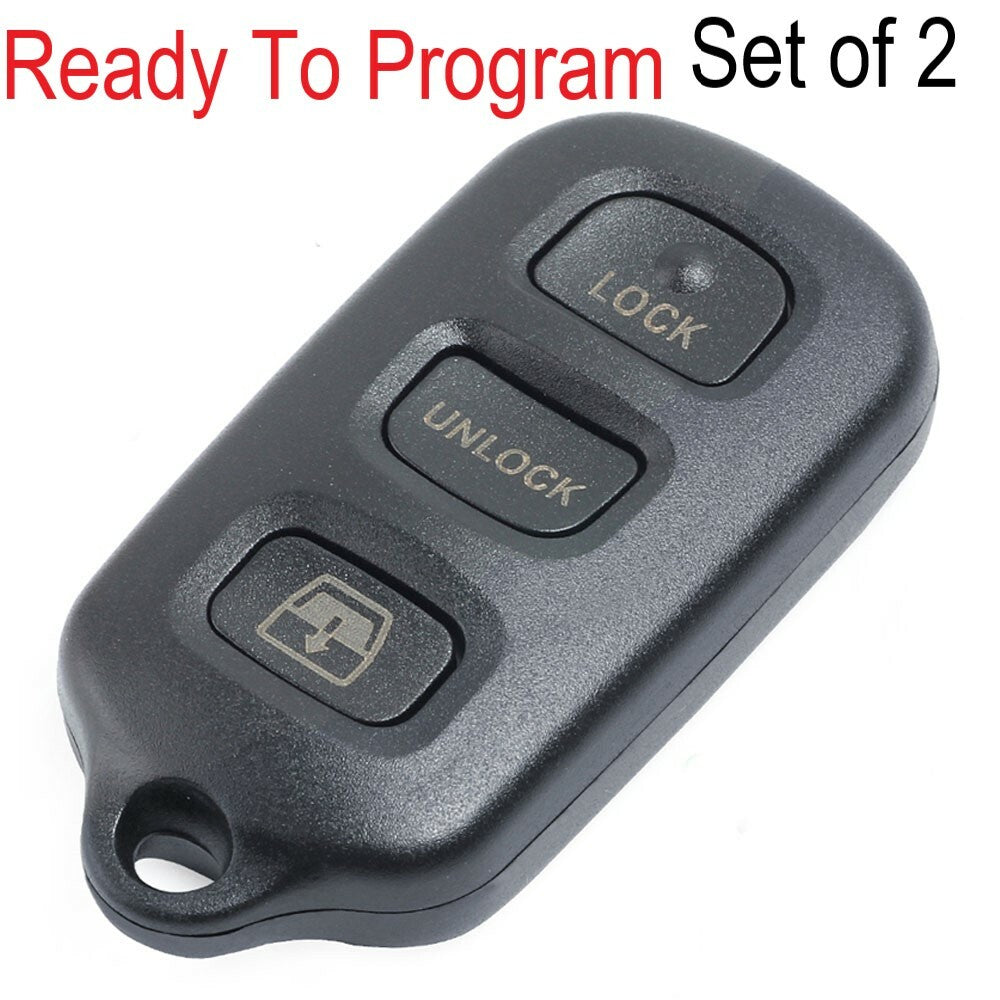 2. Applicable to 2002, 2003, 2004, 2005, 2006, 2007, 2008, and 2009 for Toyota 4Runner remote keychain.