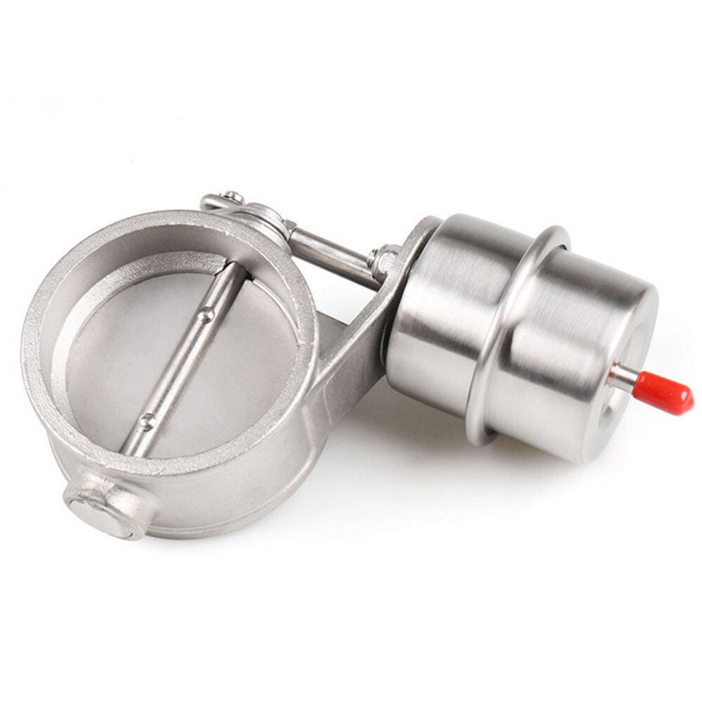 376mm Exhaust Control Valve Set Vacuum Actuator CLOSED Style Cut Downpipe Q
