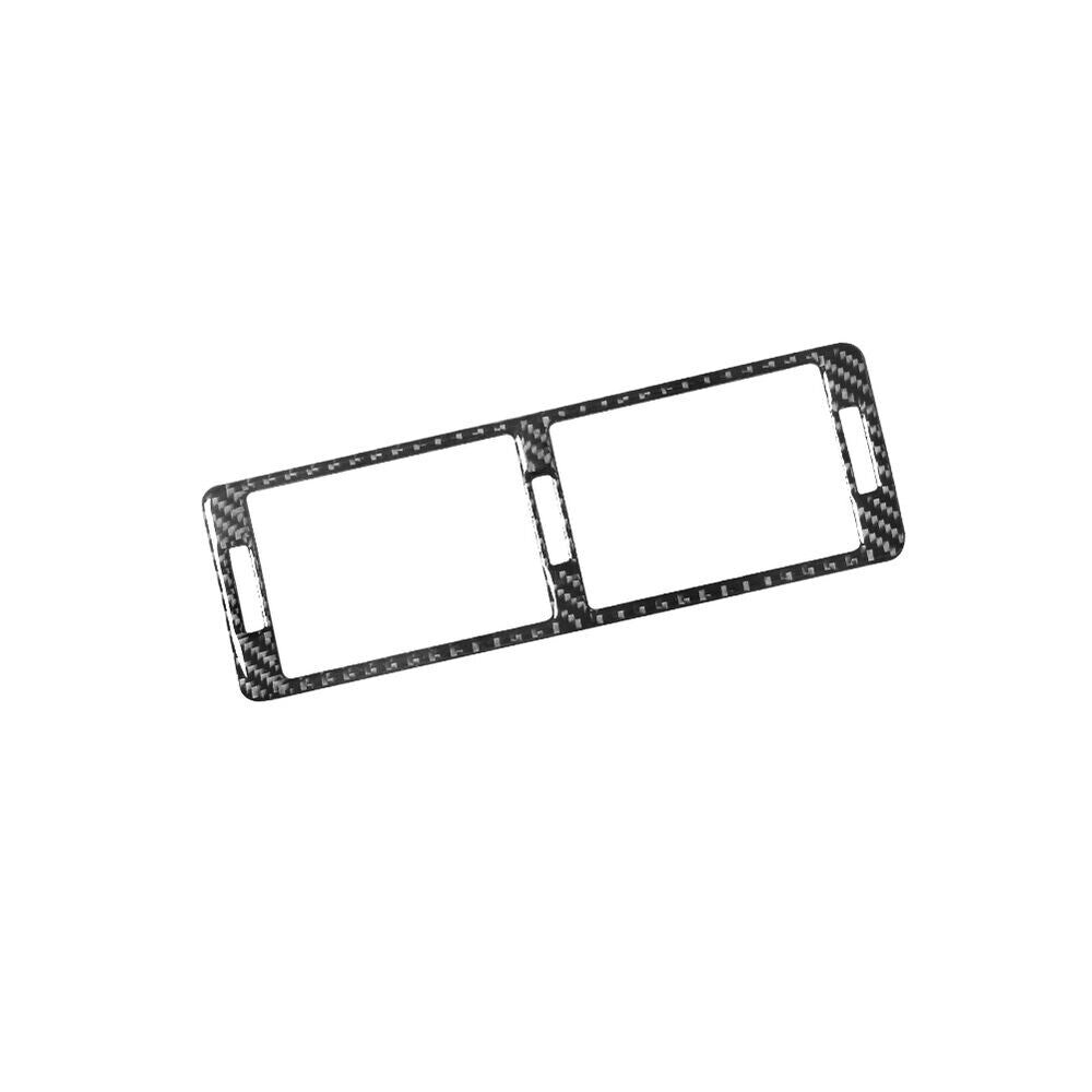 1x Carbon Fiber Center Console Air Vent Frame Cover For 5- E39 98-2003 n