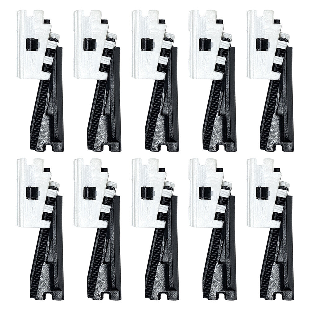 10Pcs Drip Rail Moulding Clips 2106900213 For 1998-2002 E320 E430 E55 AMG W210