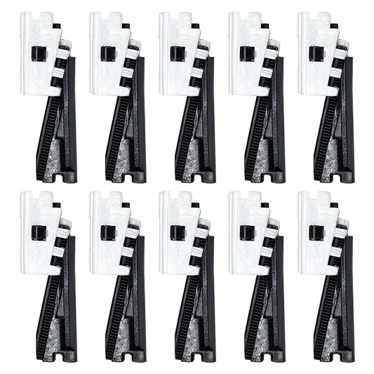 10Pcs Drip Rail Moulding Clips 2106900213 For 1998-2002 E320 E430 E55 AMG W210