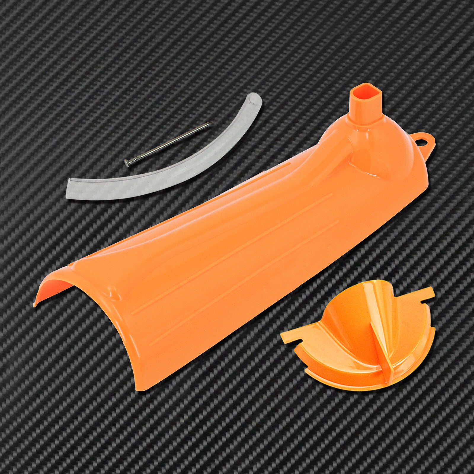 Primary Case + Transmission Crankcase Fill Oil Funnel Set Orange Fit For Touring Q