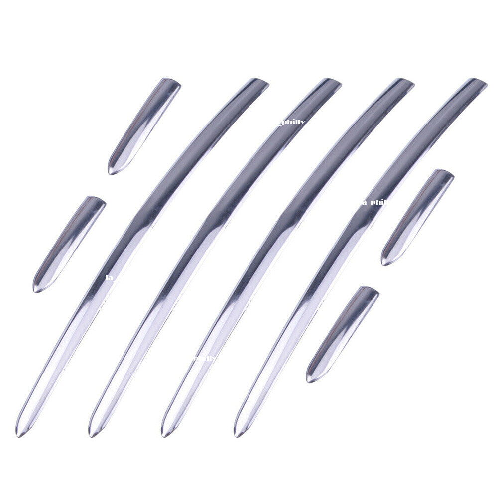 8Pcs for FORD Fusion Mondeo 1.5T 2013-2016 Chrome Door Handle Stripes Cover Trim