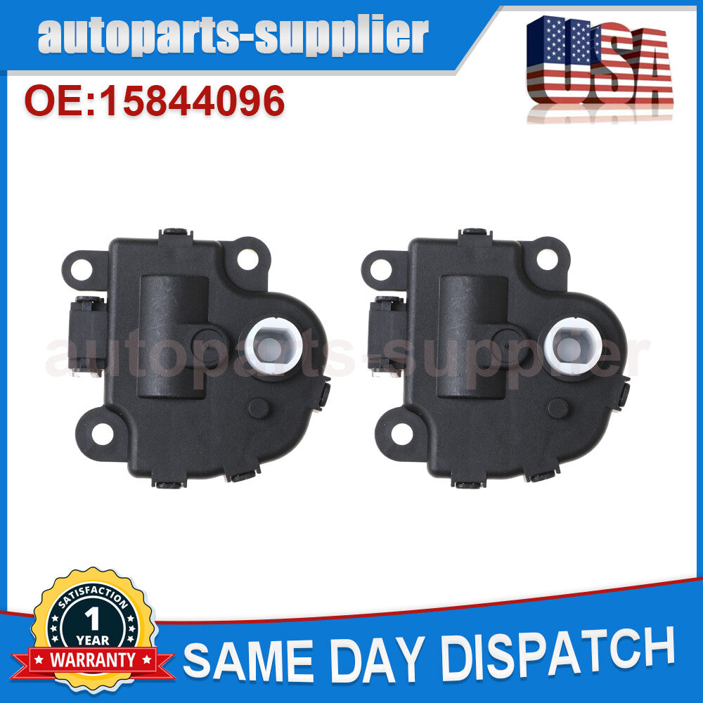 2-piece HVAC heater air mixing door actuator for Chevrolet Impala for Corvette 604-108