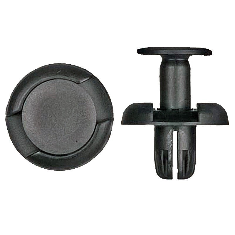 10Pcs for Ford End Cap Rivet W711712-S300 Black Nylon Push-Type Retainer Clips
