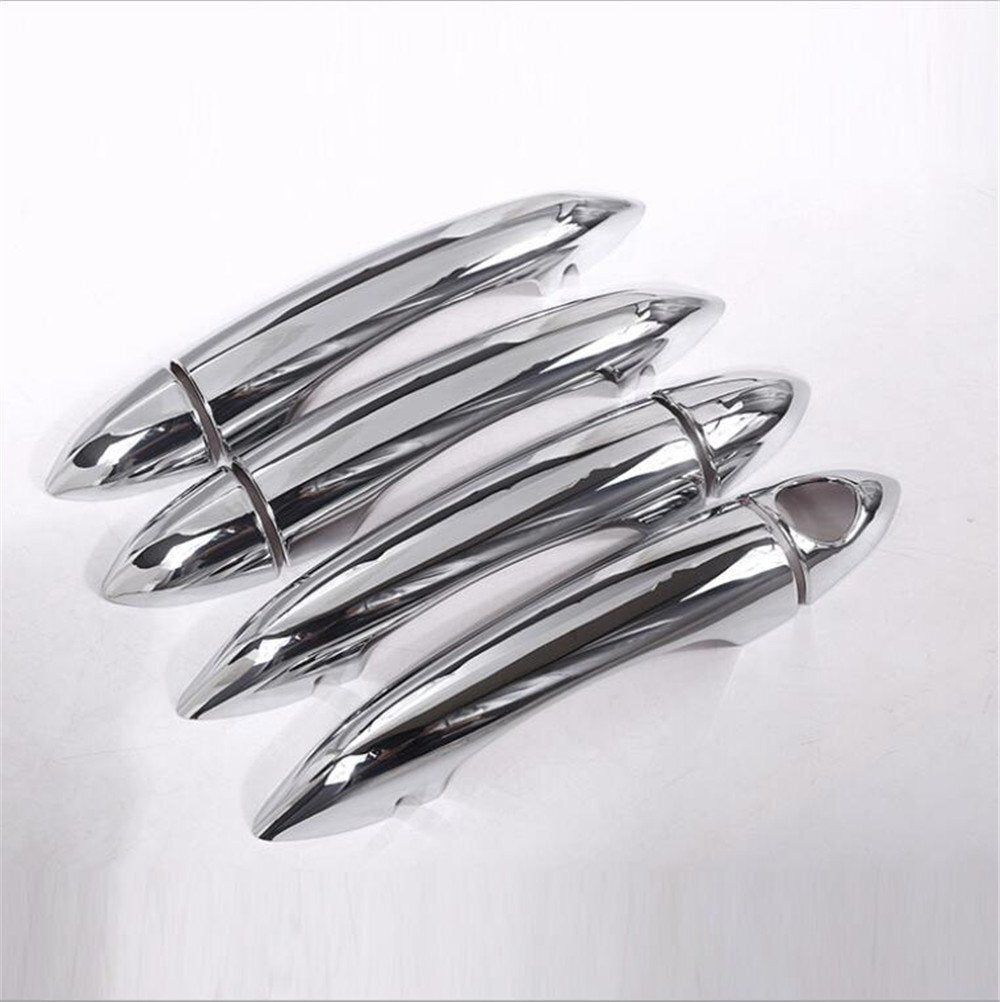 8¡Á Chrome ABS Outer Side Door Handle Trim for Alfa Romeo Giulia / for Stelvio 2017-20