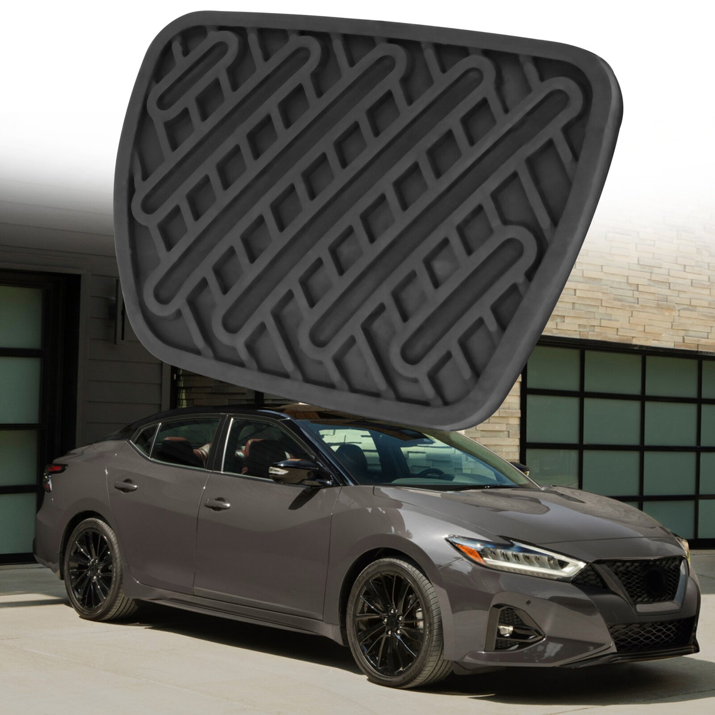 Brake Pedal Pad Cover Rubber for Nissan Altima Maxima NV 2007-2019 46531-EG01A Q