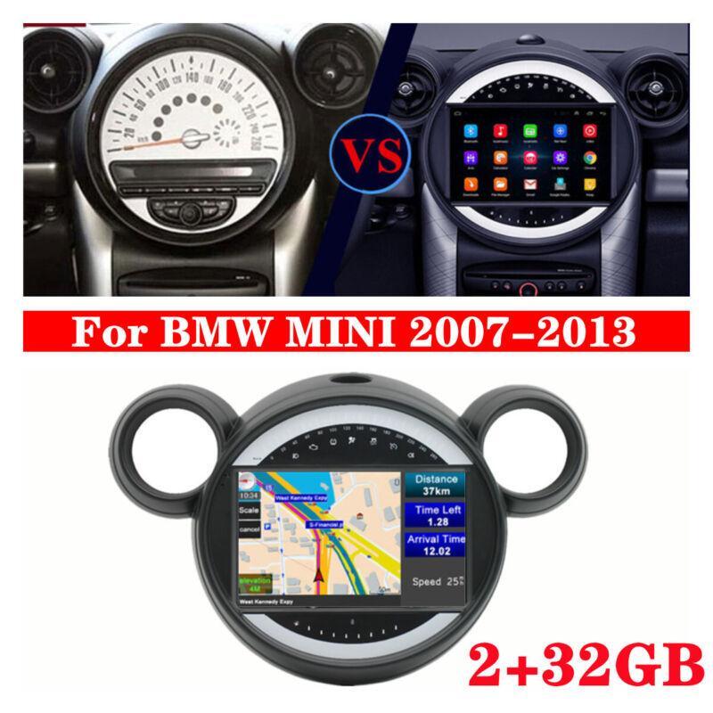Radio compatible with 2007-13 for Mini Cooper R56 GPS Navigation 2+32GB 9 Android 11 Stereo n