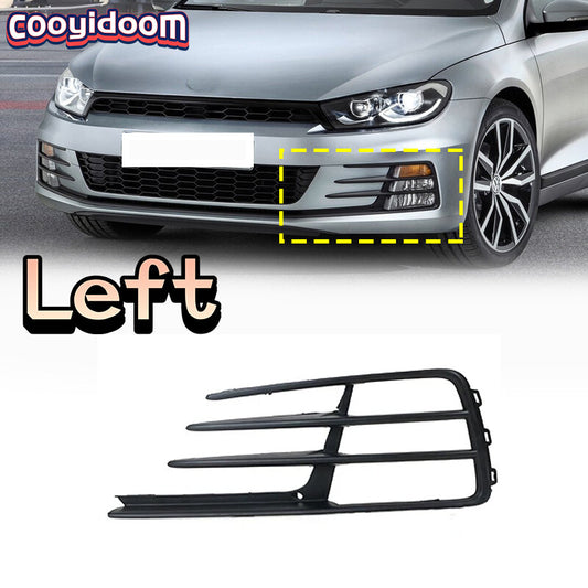 Left Front Bumper Fog Light Lamp Grill Cover for VW for Volkswagen Scirocco 2015-16