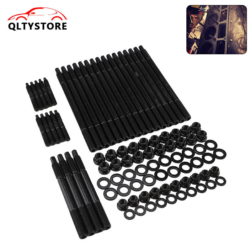 For 91-03 for Chevy LS1 LS6 LS2 Cylinder Head Stud Kit 4.8L 5.3L 5.7L 6.0L LQ9 Q