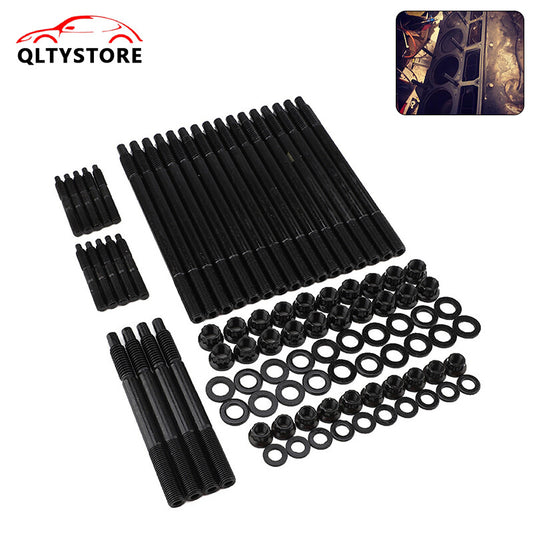 For 91-03 for Chevy LS1 LS6 LS2 Cylinder Head Stud Kit 4.8L 5.3L 5.7L 6.0L LQ9 Q