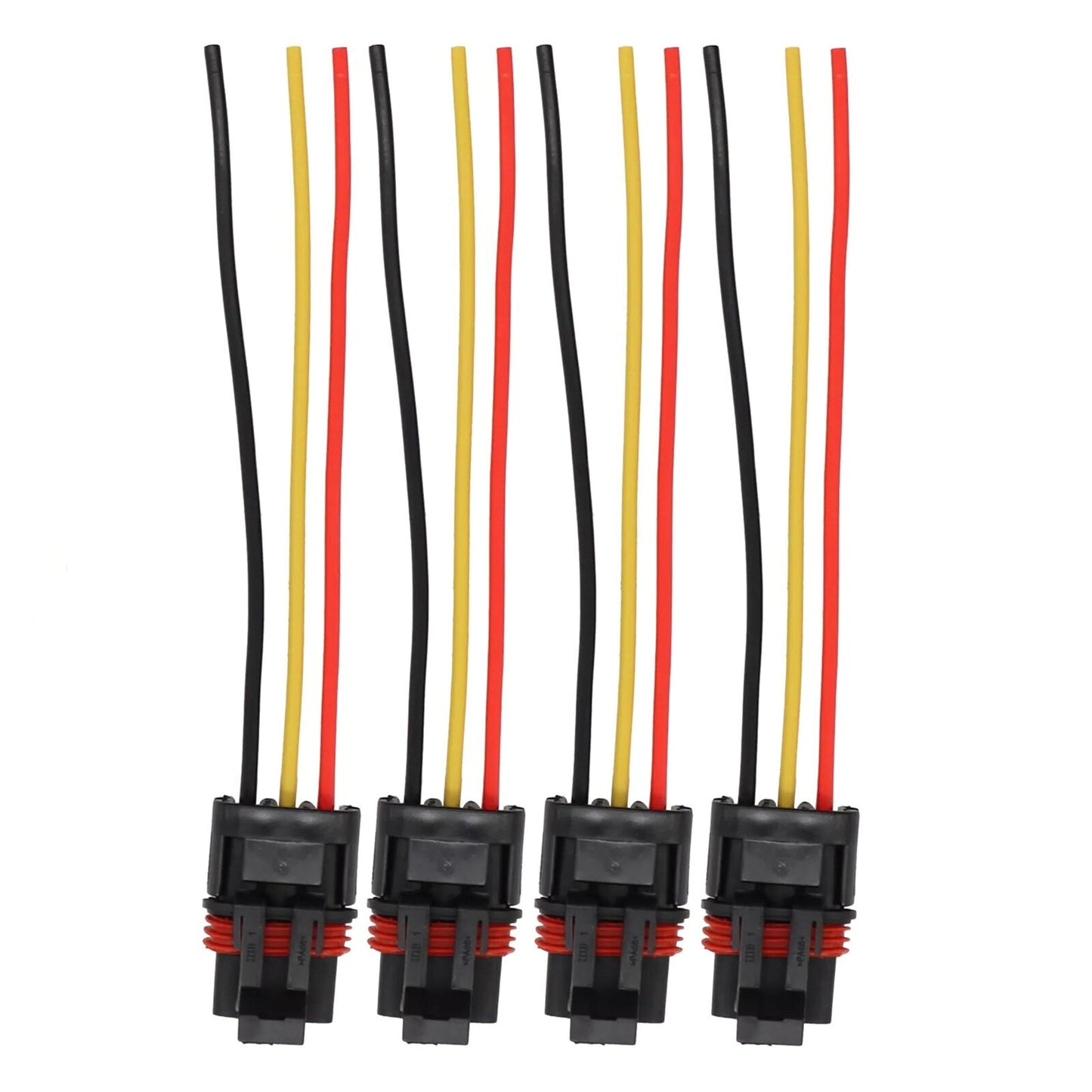 4Pcs for Polaris RZR PRO XP/XP 4 Pulse Power Bus Bar Plug Pigtail Connector