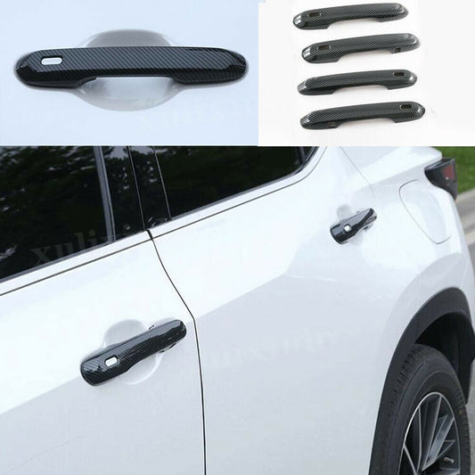 Out Door Side Handle Cover Trim Carbon Fiber ABS for Lexus NX 350 350h 2022 UP