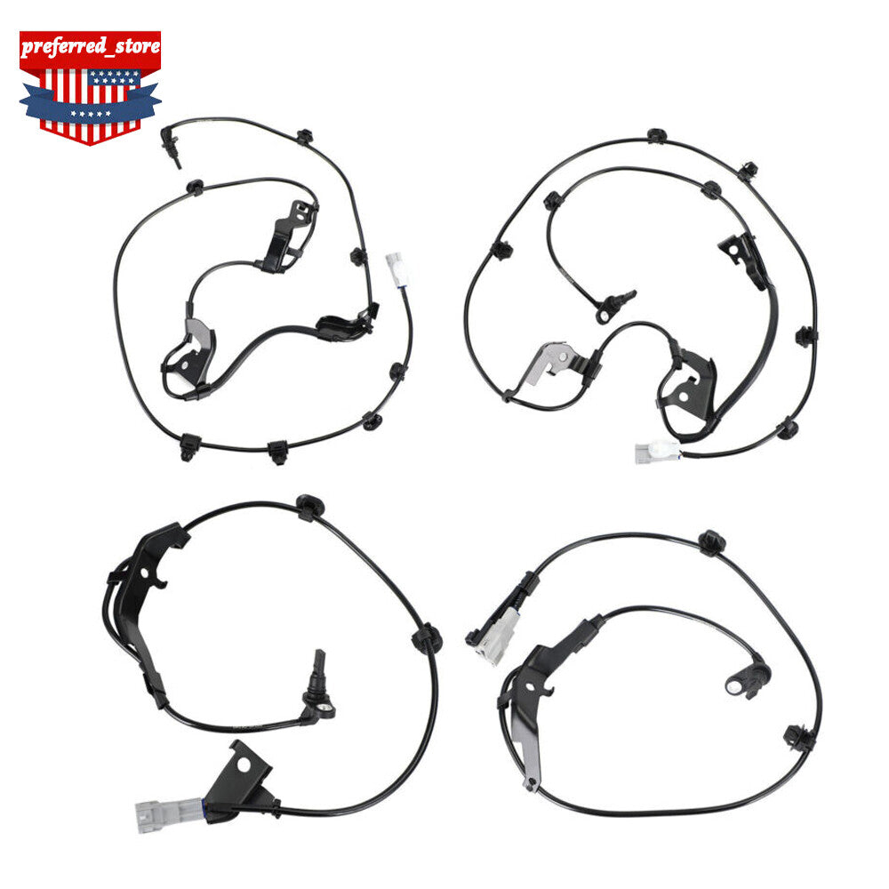 4X Front Rear LH/ RH ABS Speed Sensor for Toyota Hilux Viii Pickup 2015-2021