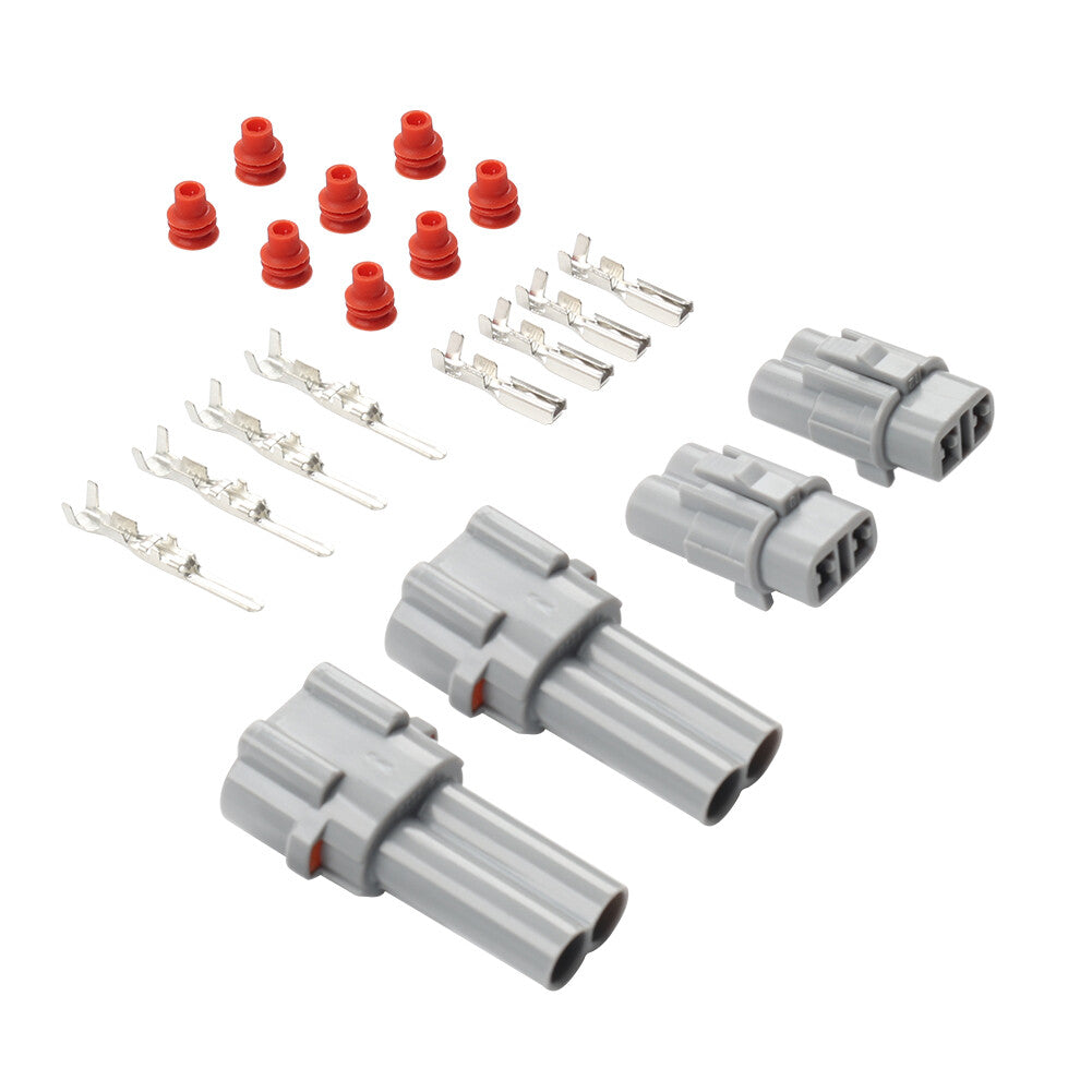 DC Power Outlet Connector Plug Set for Yamaha YZF-R6 YZF-R1 MT07 MT09 XSR TRACER Q